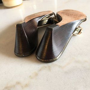 cole haan adair leather bow wedge